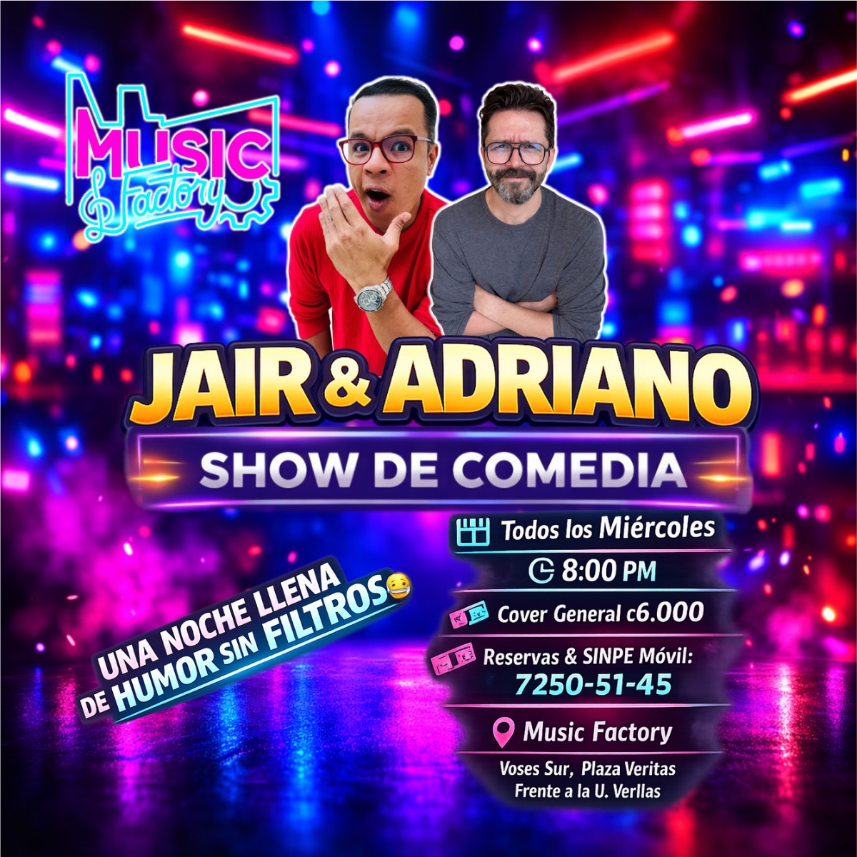Comedy Factory con Jair & Adriano