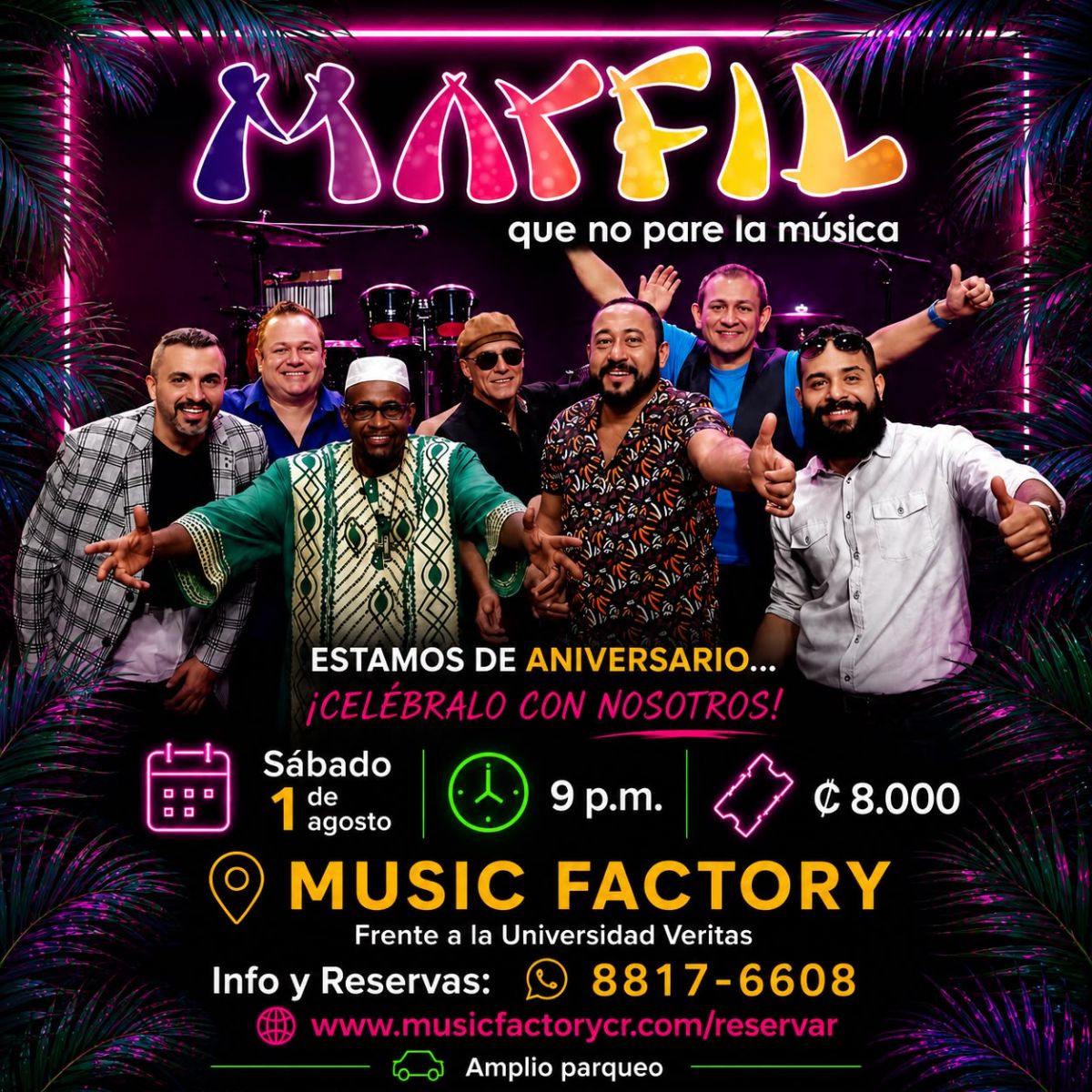 Grupo Marfil presenta su espectáculo "Que no pare la música"