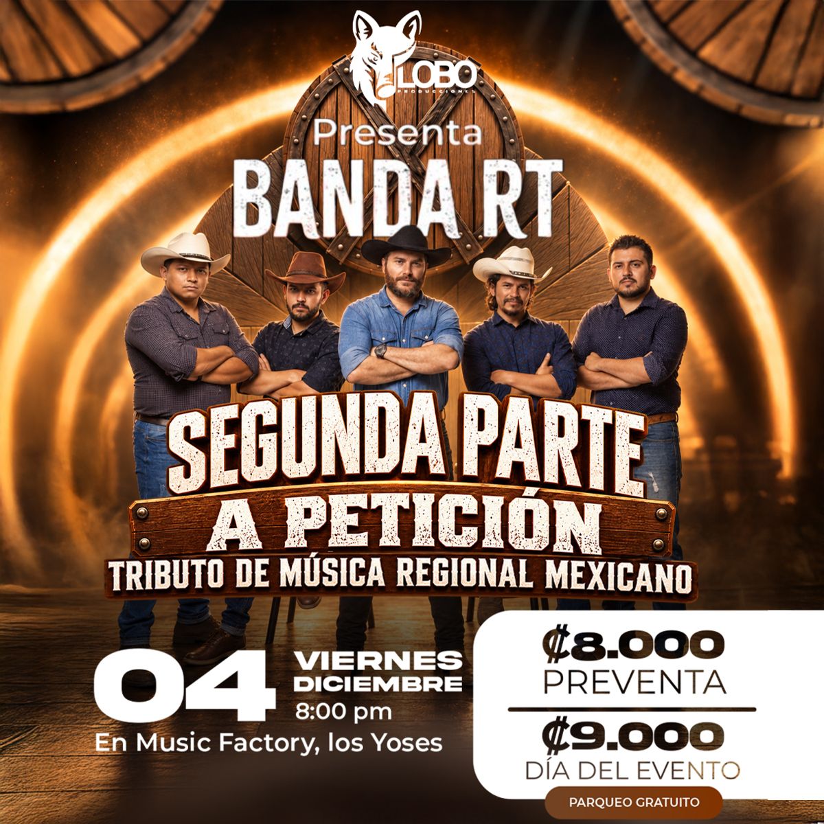 Banda RT Tributo de música regional mexicano
